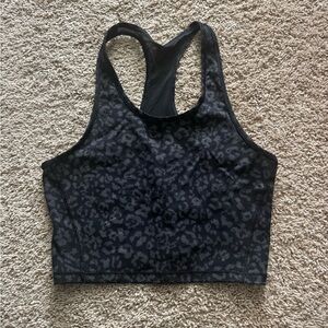 Athleta Black Tank Top Moisture-Wicking Racerback